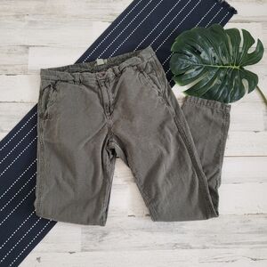 Carbon2Cobalt| Texured Green Pants Size 32 x 31